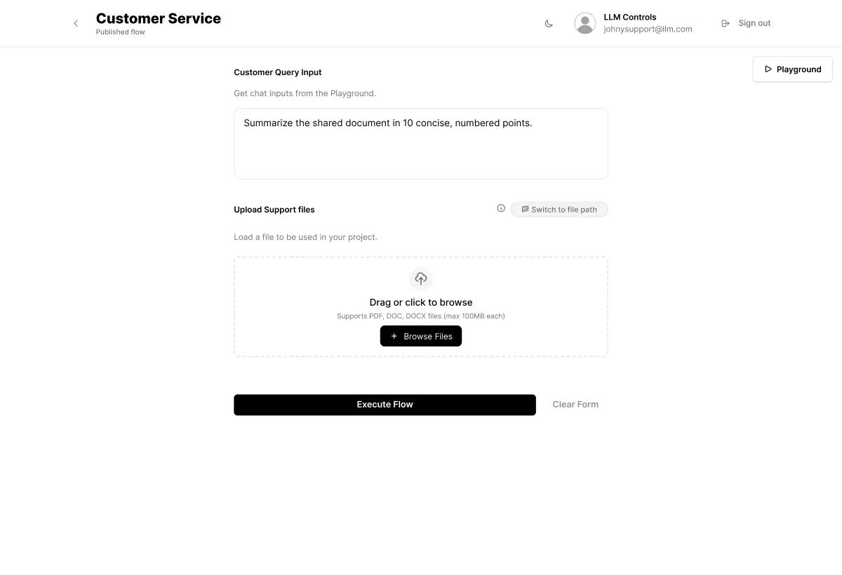 Hosted app deployment interface showing deployment configuration and deployment status